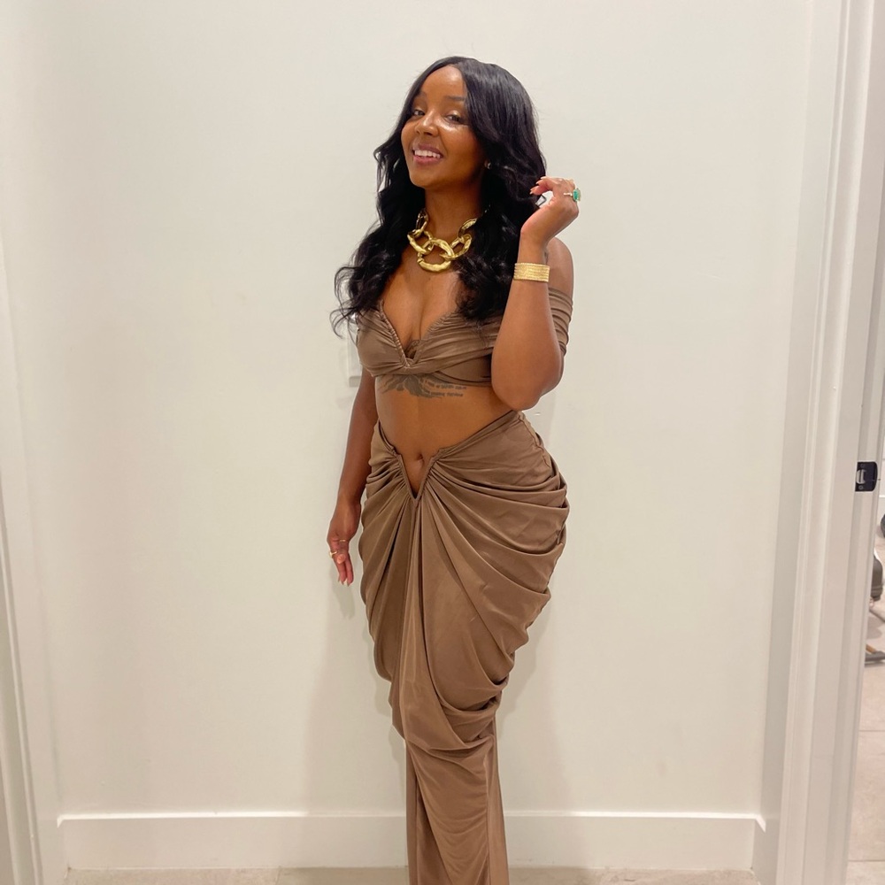✨WORN ONCE✨ Two-Piece Skirt Set